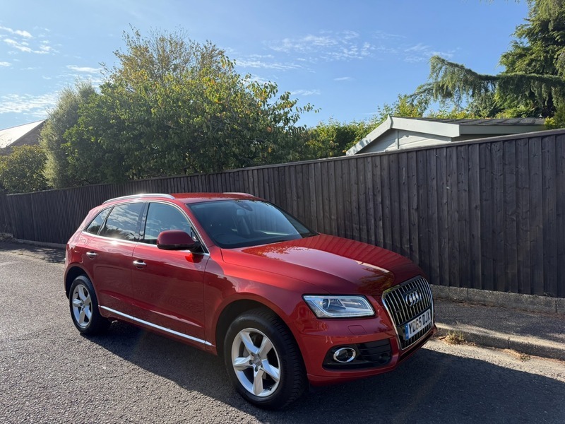 Audi Q5 Tdi Quattro Se Red #4