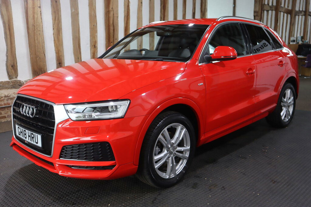 Audi Q3 2.0 Tfsi S Line Edition S Tronic Quattro Euro 6 S GH18HRU Red #3