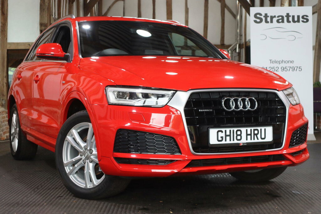 Audi Q3 2.0 Tfsi S Line Edition S Tronic Quattro Euro 6 S Red