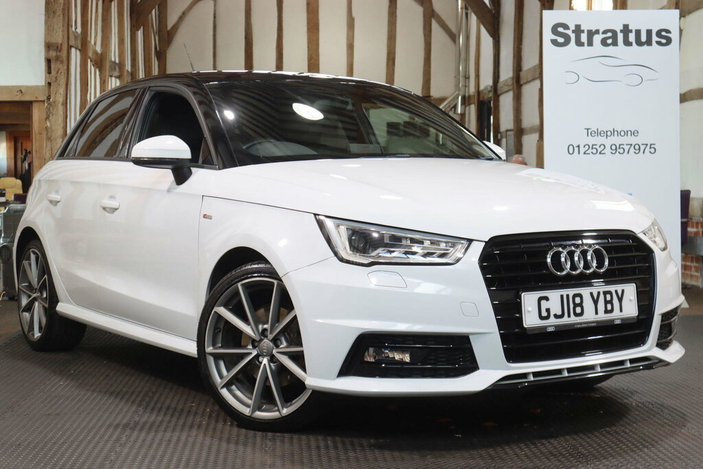 Audi A1 1.4 Tfsi Black Edition Sportback Euro 6 S S White