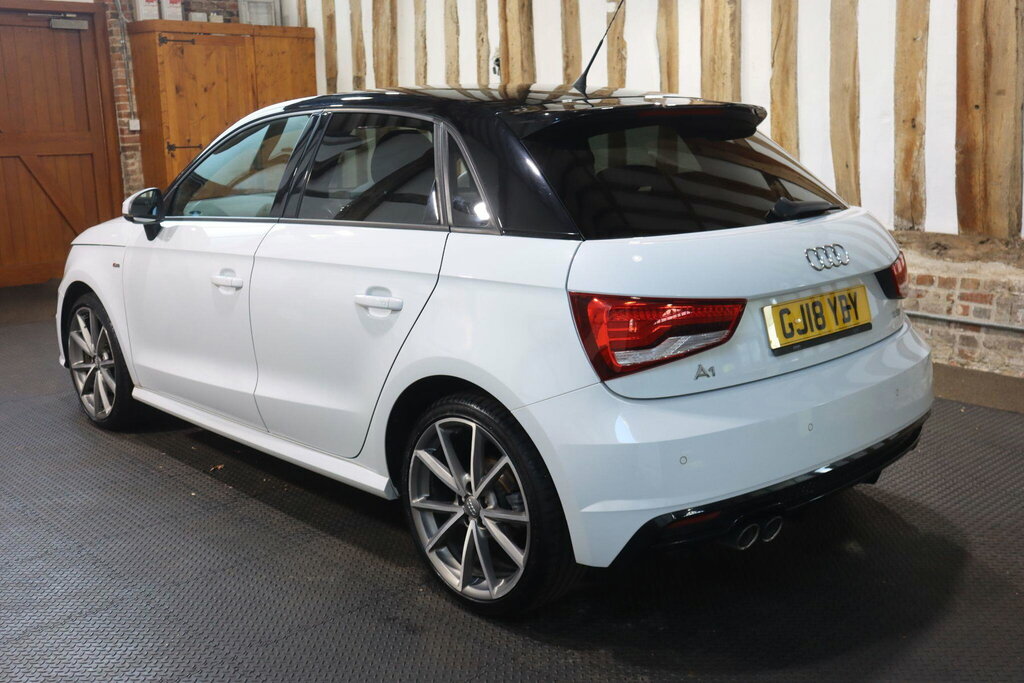 Audi A1 1.4 Tfsi Black Edition Sportback Euro 6 S S White #4