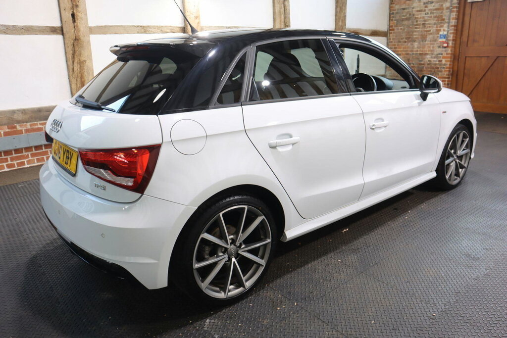 Audi A1 1.4 Tfsi Black Edition Sportback Euro 6 S S White #6