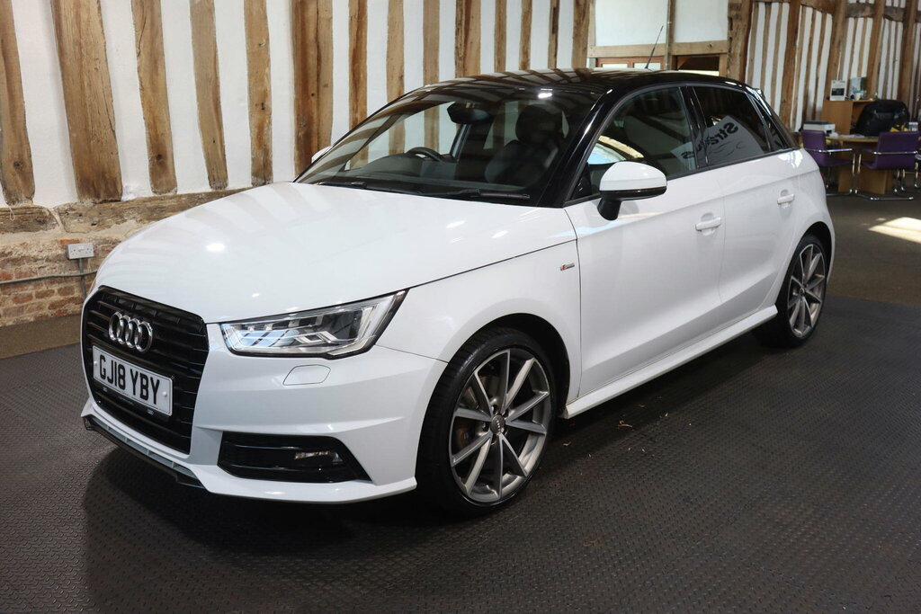 Audi A1 1.4 Tfsi Black Edition Sportback Euro 6 S S White #3