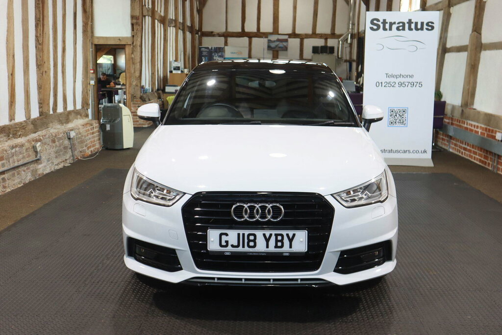 Audi A1 1.4 Tfsi Black Edition Sportback Euro 6 S S White #2