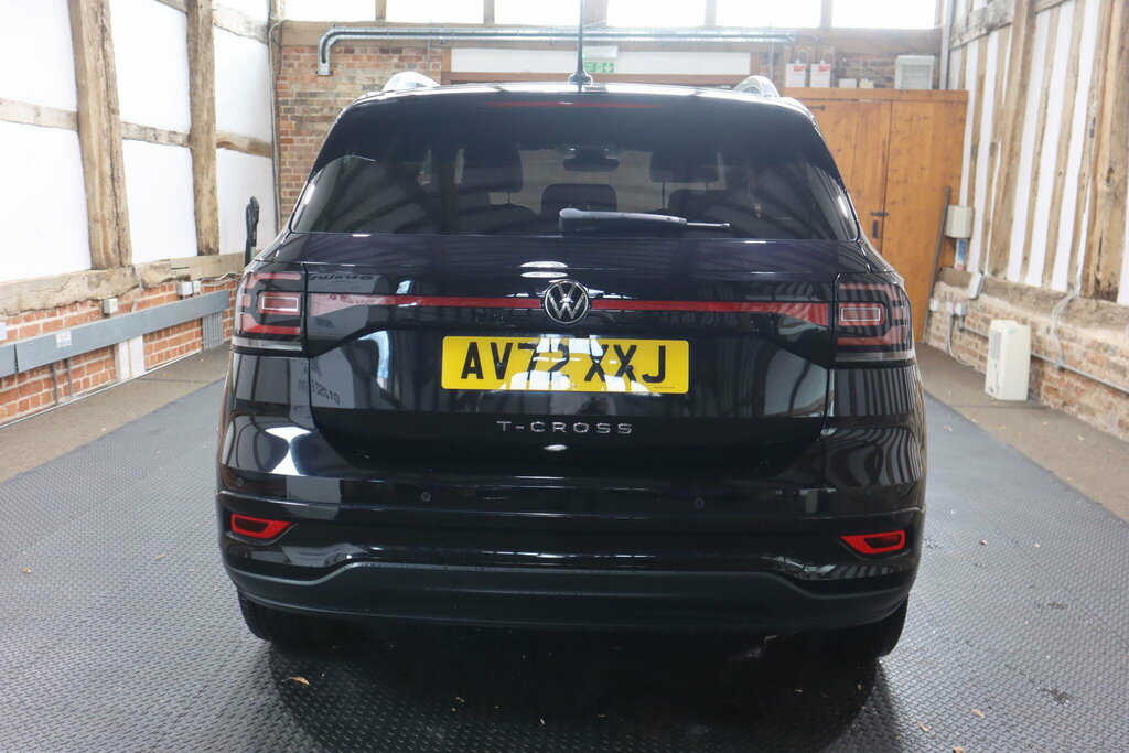 Volkswagen T-Cross 1.0 Tsi R-line Dsg Euro 6 S S Black #5