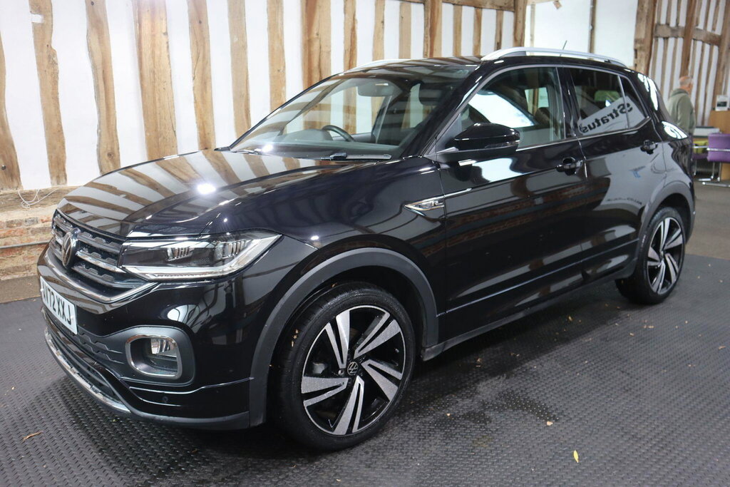 Volkswagen T-Cross 1.0 Tsi R-line Dsg Euro 6 S S Black #3