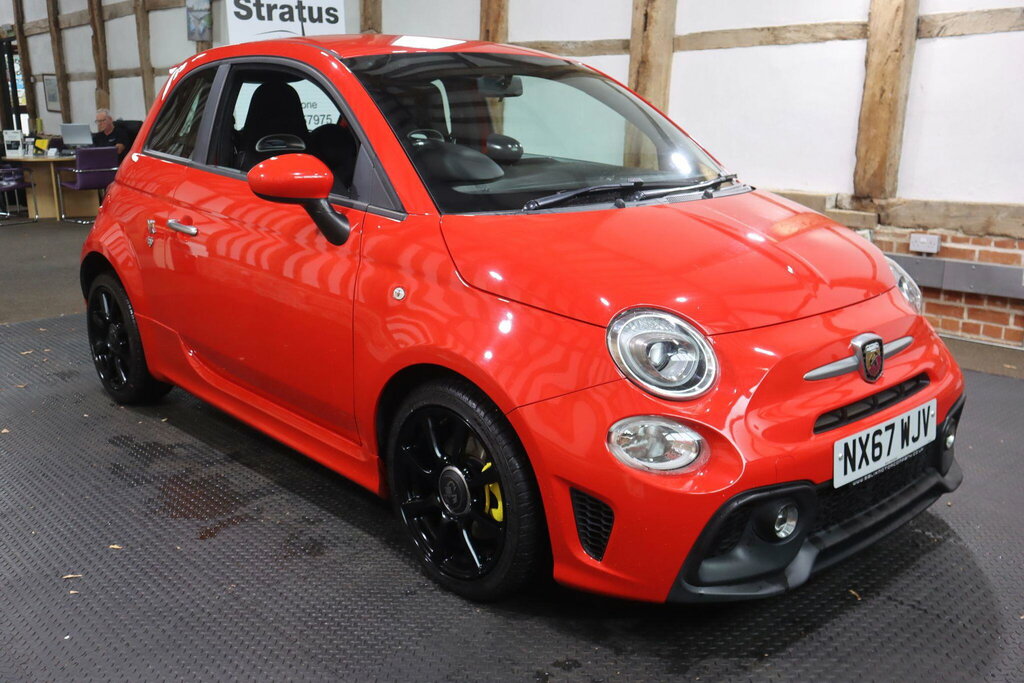 Abarth 595 White #7