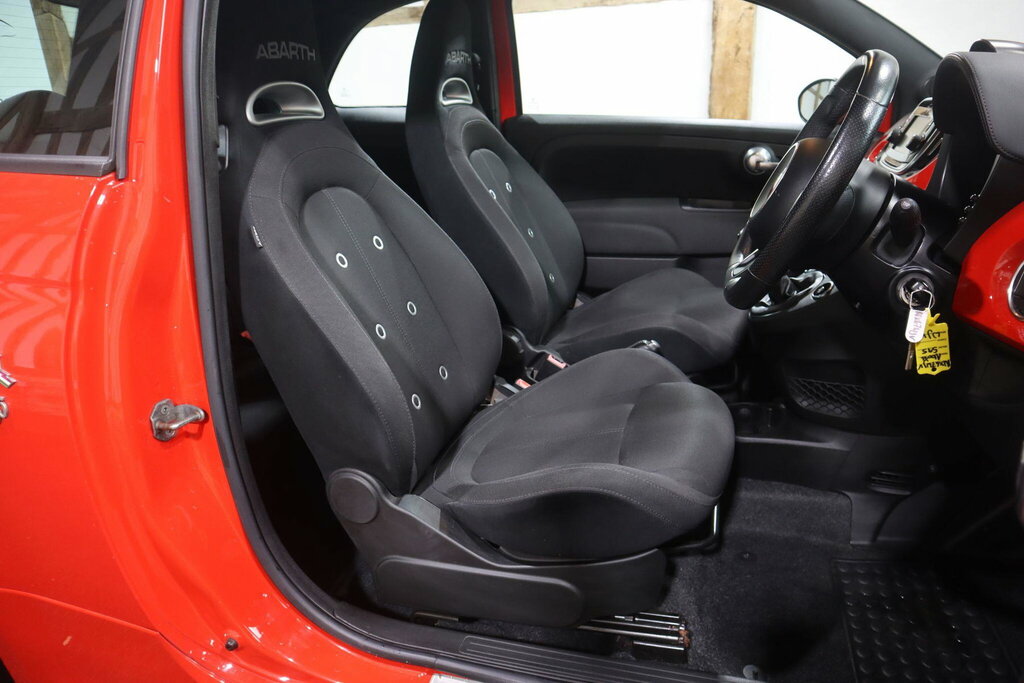 Abarth 595 White #11
