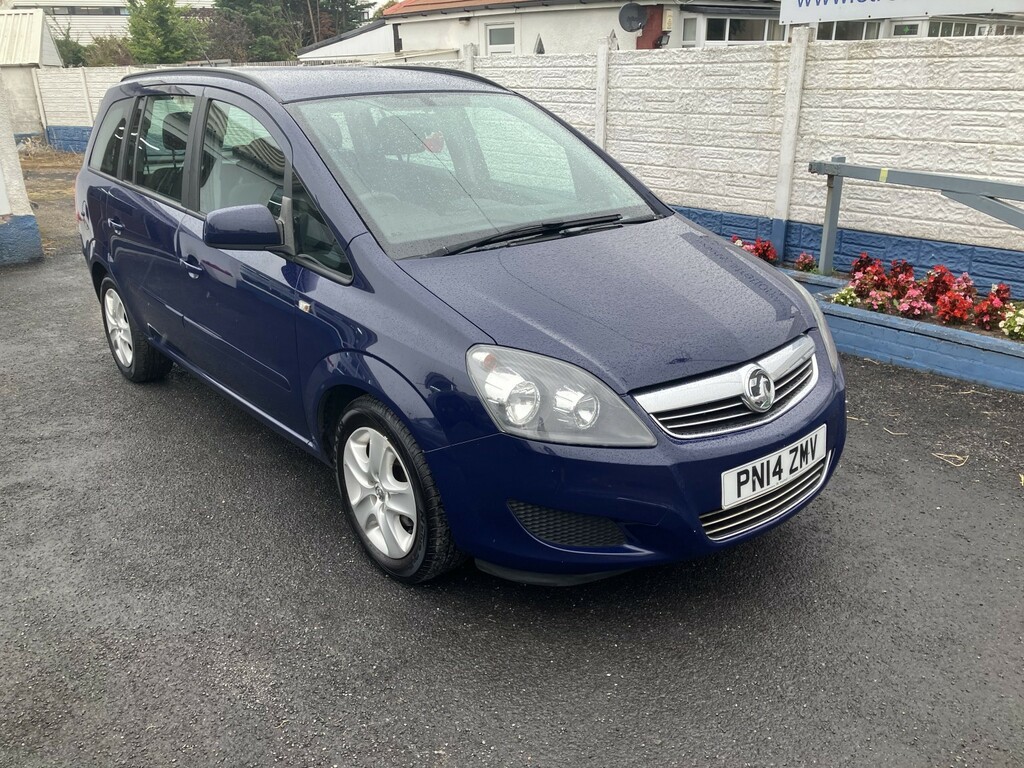 Vauxhall Zafira 1.8 16V Exclusiv PN14ZMV Blue #6