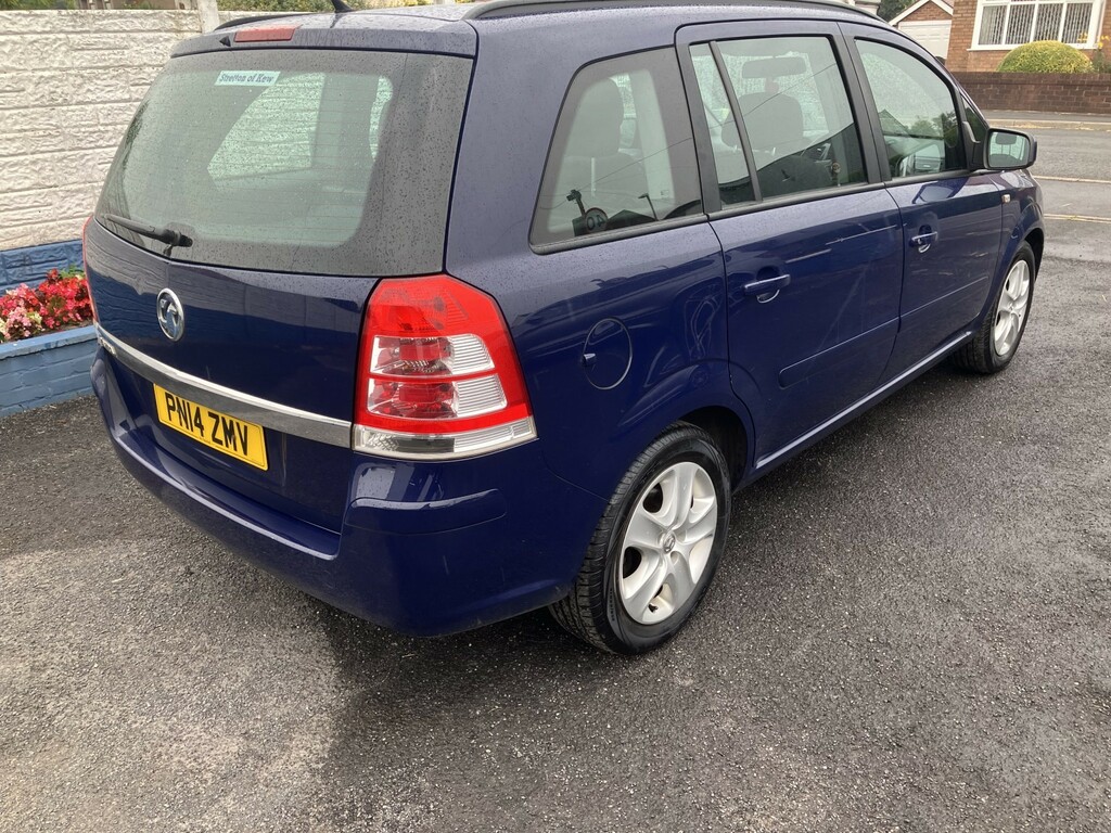 Vauxhall Zafira 1.8 16V Exclusiv PN14ZMV Blue #2