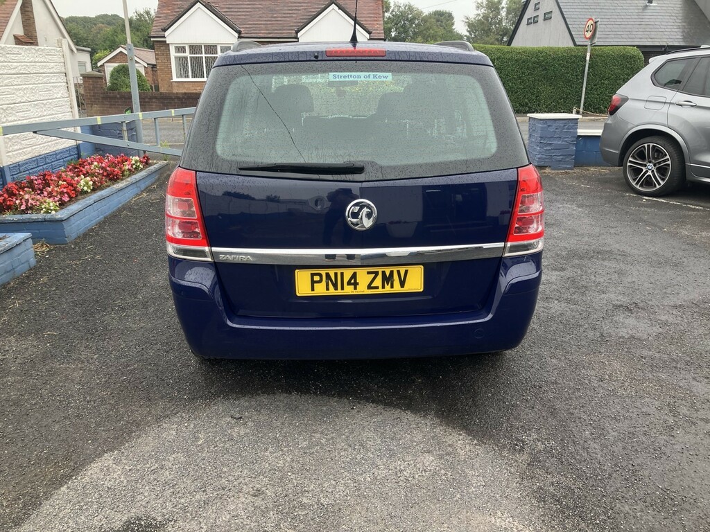 Vauxhall Zafira 1.8 16V Exclusiv PN14ZMV Blue #3