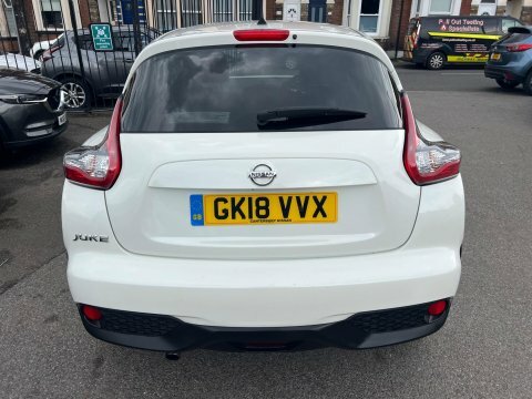 Nissan Juke 1.2 Dig-t Tekna GK18VVX White #4