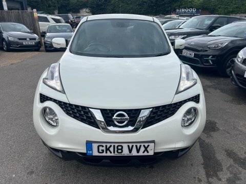 Nissan Juke 1.2 Dig-t Tekna GK18VVX White #2