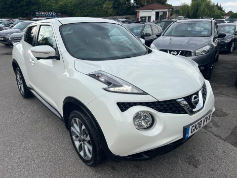 Nissan Juke 1.2 Dig-t Tekna GK18VVX White