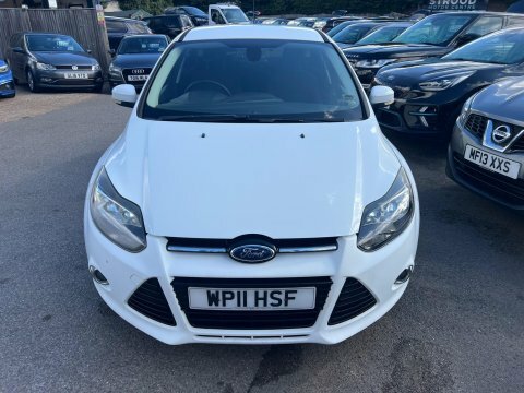 Ford Focus 1.6 Titanium Euro White #2