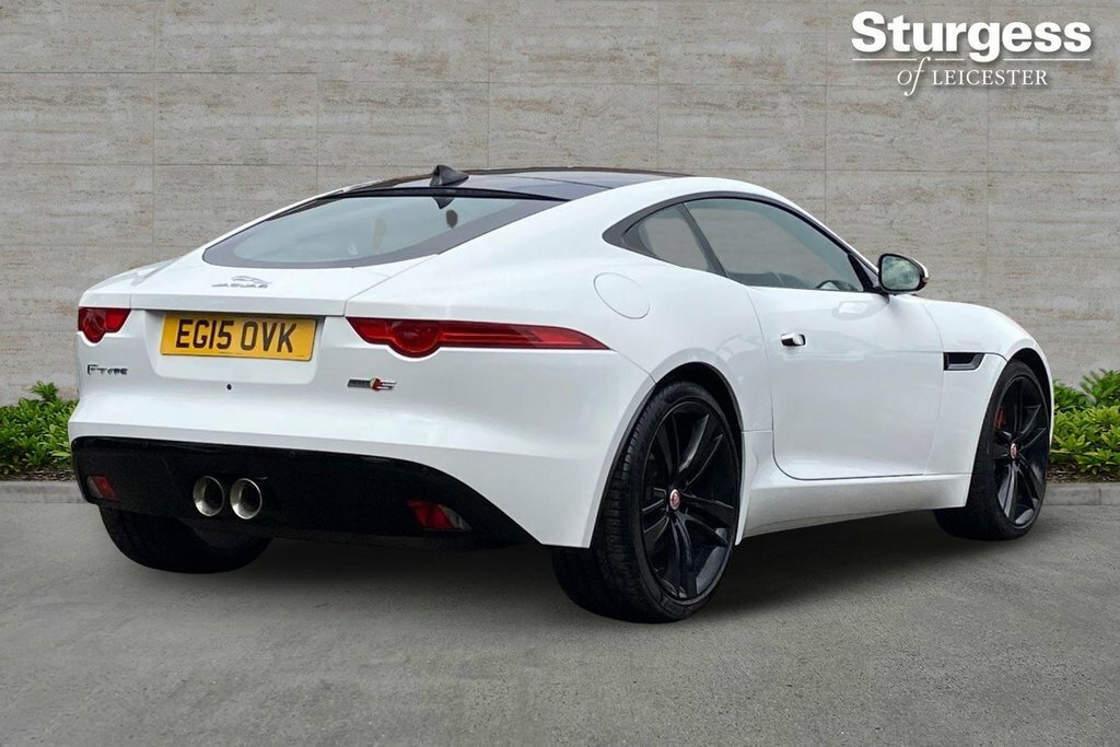 Jaguar F-Type 3L S White #5