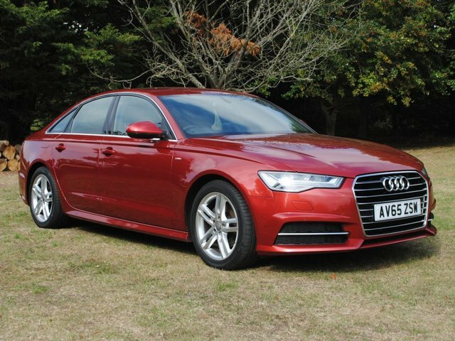 Audi A6 Saloon 2.0 Tdi Ultra S AV65ZSW Red #5