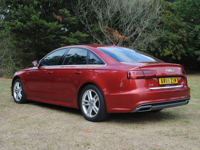 Audi A6 Saloon 2.0 Tdi Ultra S AV65ZSW Red #6