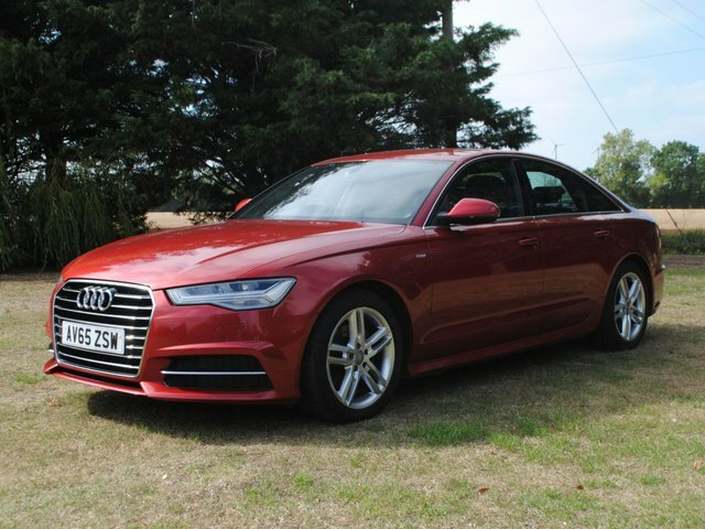 Audi A6 Saloon 2.0 Tdi Ultra S AV65ZSW Red