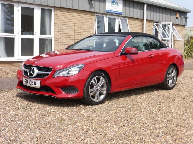 Mercedes-Benz E Class 2.1 E220 Bluetec Se Red