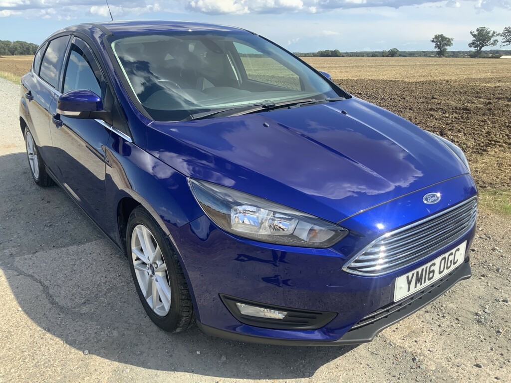 Ford Focus 1.0 T Ecoboost Zetec 2016 Blue