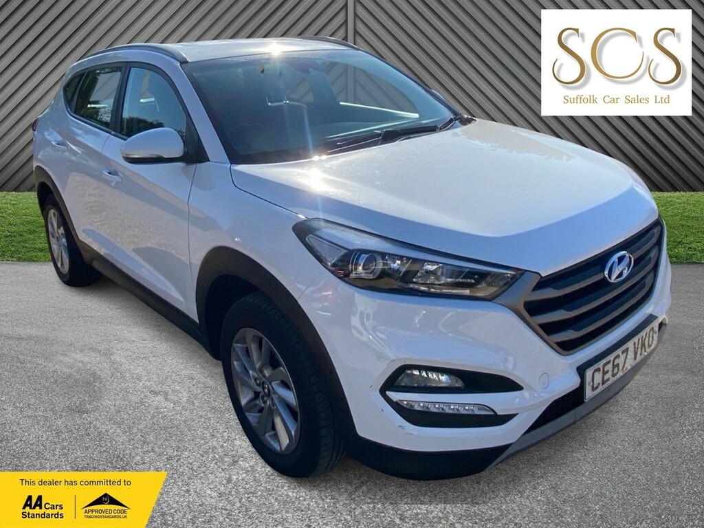 Hyundai Tucson Suv 1.6 Tucson Se Nav 1.6 Gdi 132Ps Bd No Aa 2017 White