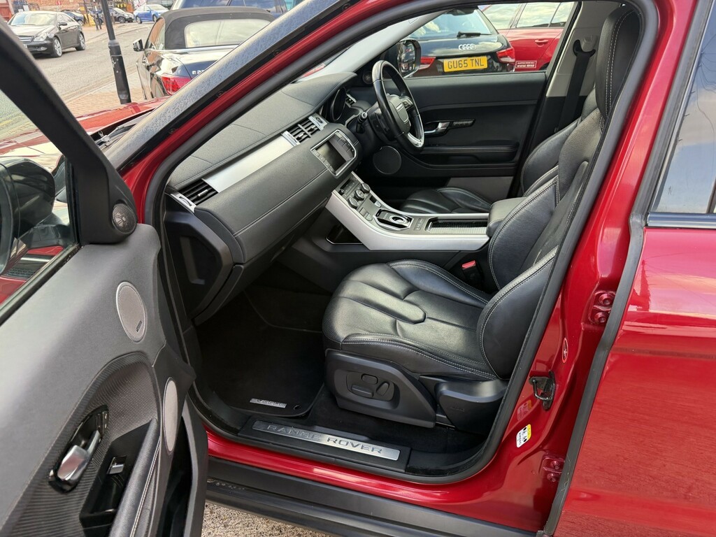 Land Rover Range Rover Evoque Estate OW62KGG Red #3