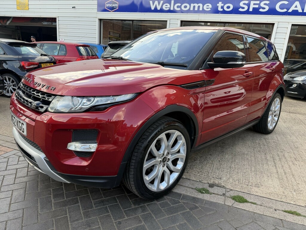Land Rover Range Rover Evoque Estate OW62KGG Red #5
