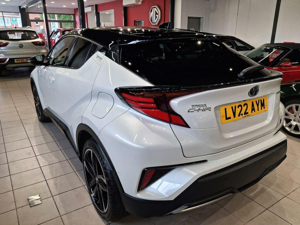 Toyota C-Hr 1.8 Vvt-h Gr Sport Suv Hybrid Cvt Euro White #4