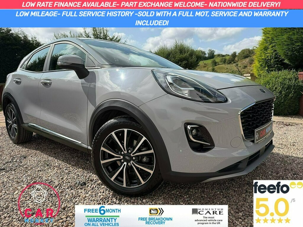 Ford Puma T Ecoboost Mhev Titanium U749 Ulez Grey