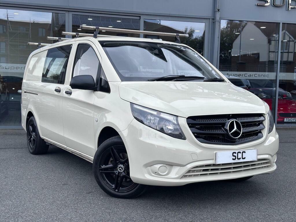 Mercedes-Benz Vito 2.1 114 Cdi Bluetec Crew Van Rwd L2 Euro 6 S S Grey #4