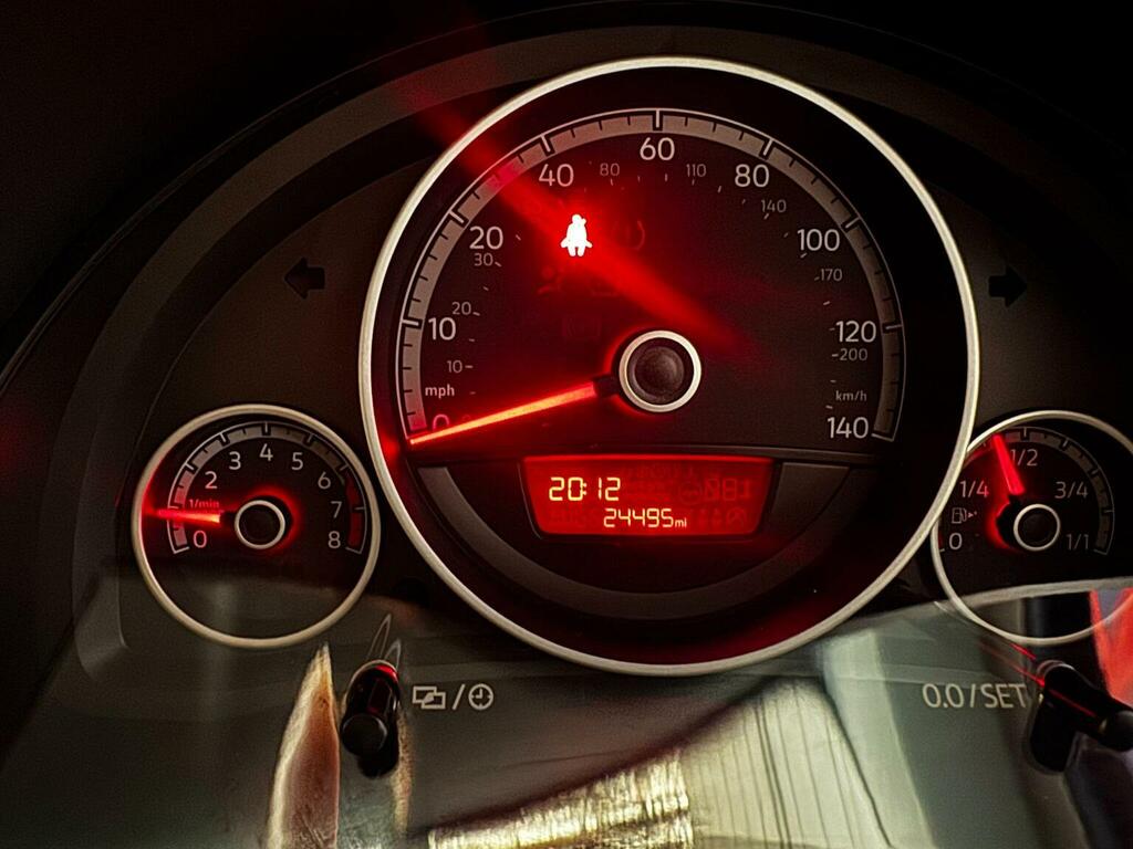 Volkswagen Up Hatchback Red #8