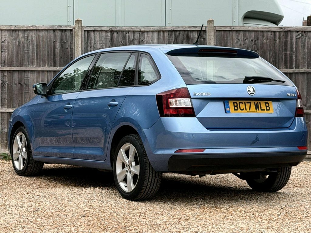Skoda Rapid Spaceback 1.4L Se Tech BC17WLB Blue #4