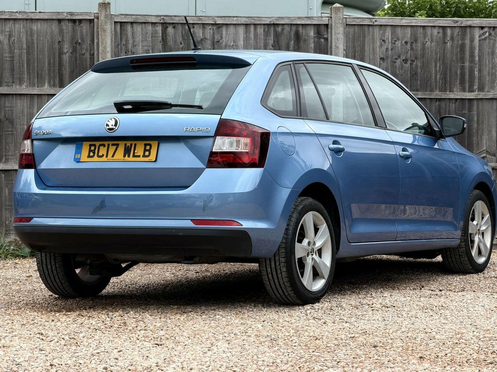 Skoda Rapid Spaceback 1.4L Se Tech BC17WLB Blue #3