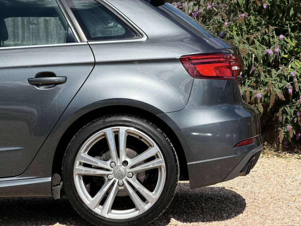 Audi A3 2.0 Tfsi Black Edition Sportback S Tronic Quattro Blue #21