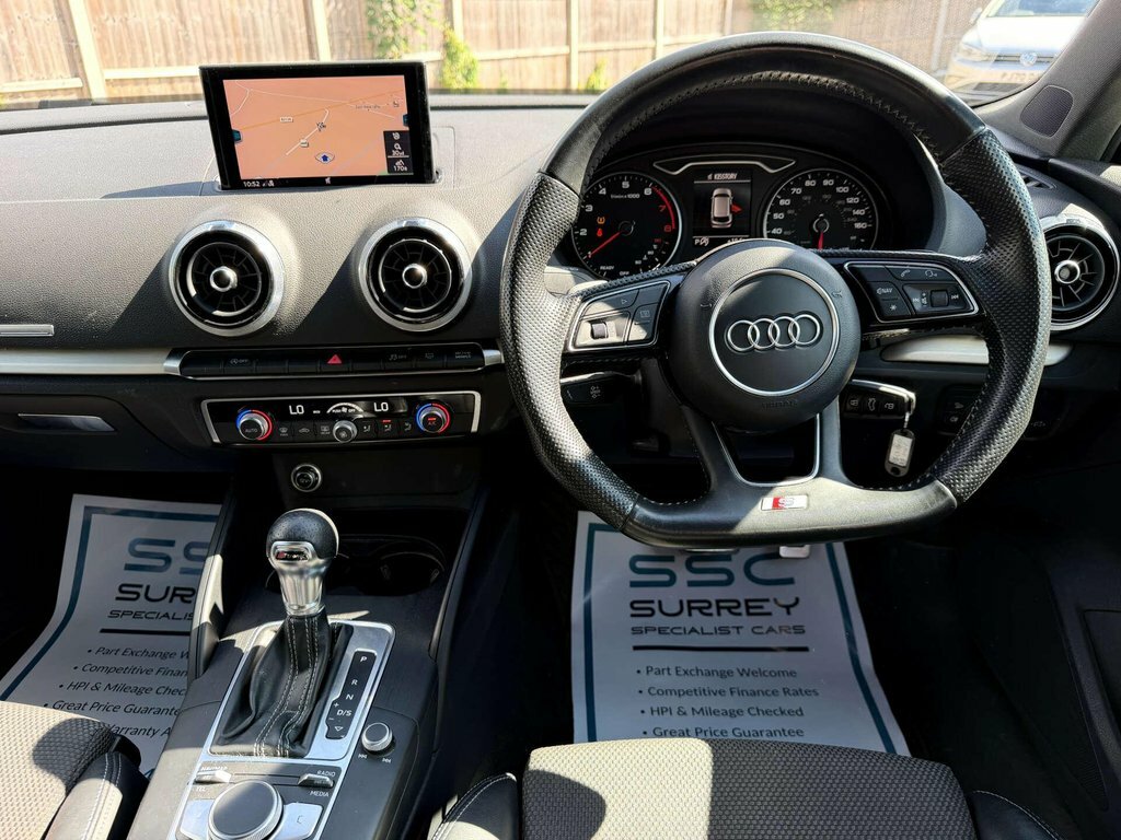Audi A3 2.0 Tfsi Black Edition Sportback S Tronic Quattro Blue #7