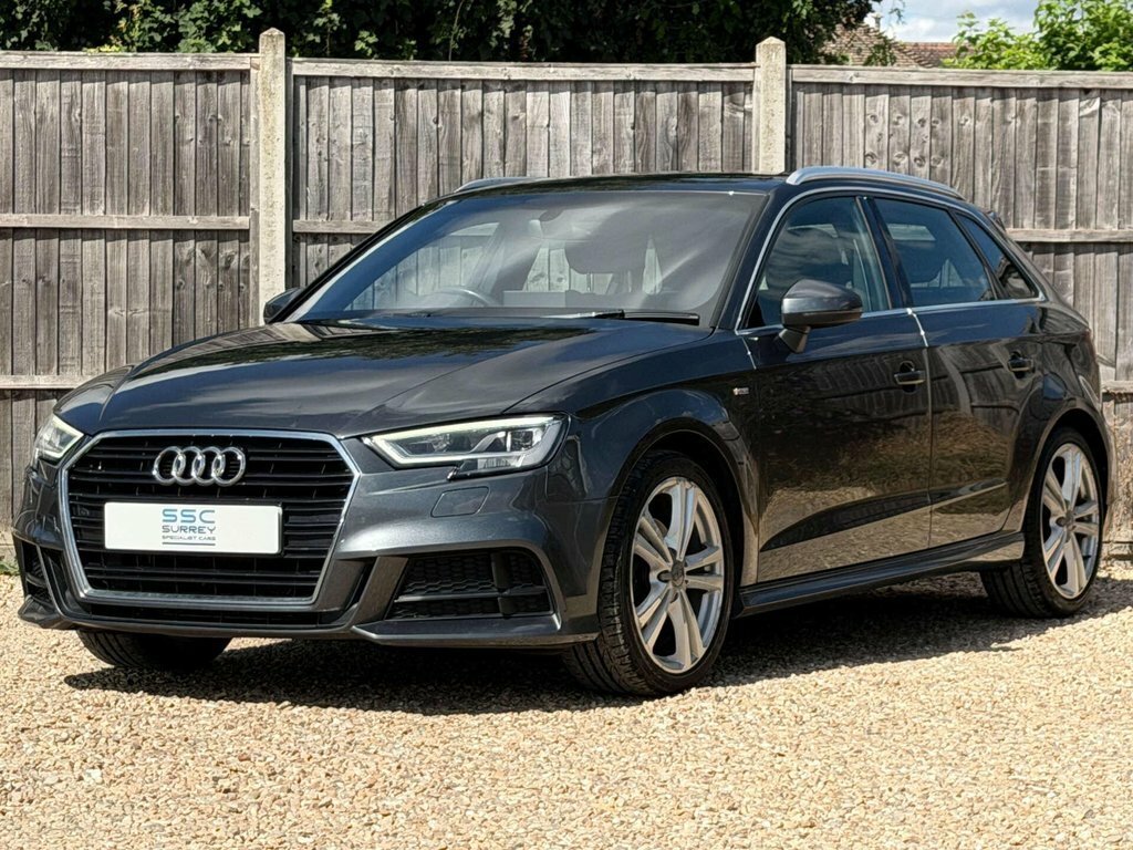 Audi A3 2.0 Tfsi Black Edition Sportback S Tronic Quattro Blue #2