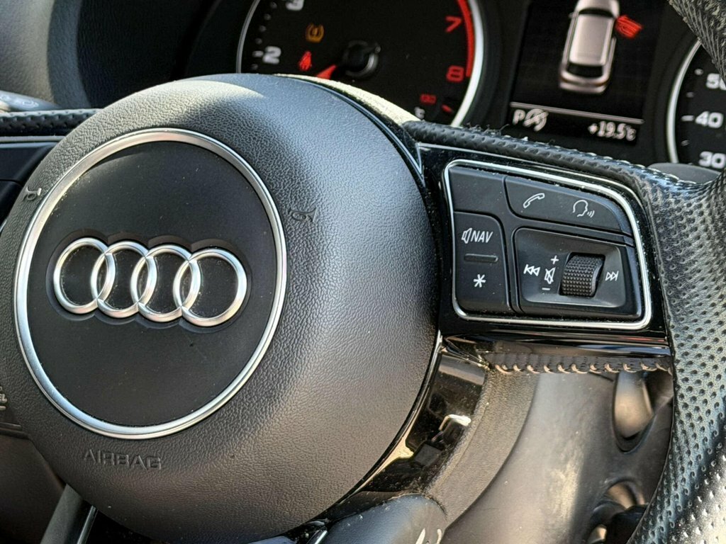 Audi A3 2.0 Tfsi Black Edition Sportback S Tronic Quattro Blue #47