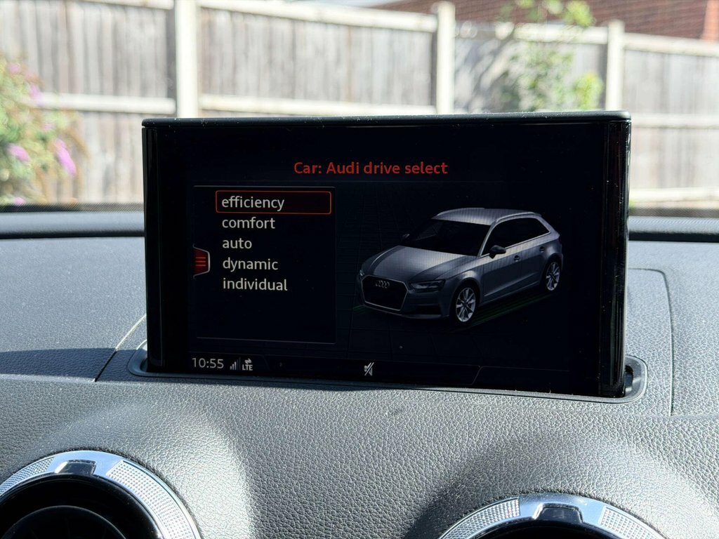 Audi A3 2.0 Tfsi Black Edition Sportback S Tronic Quattro Blue #63