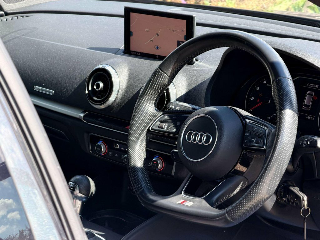 Audi A3 2.0 Tfsi Black Edition Sportback S Tronic Quattro Blue #38