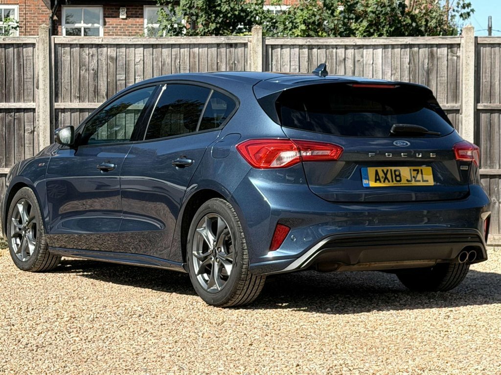 Ford Focus 1L St-line Blue #4