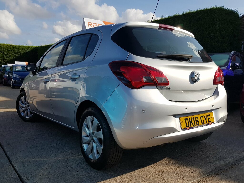 Vauxhall Corsa 1.4I Ecotec Design - - Only 44,000 Miles DK18GYE Silver #6