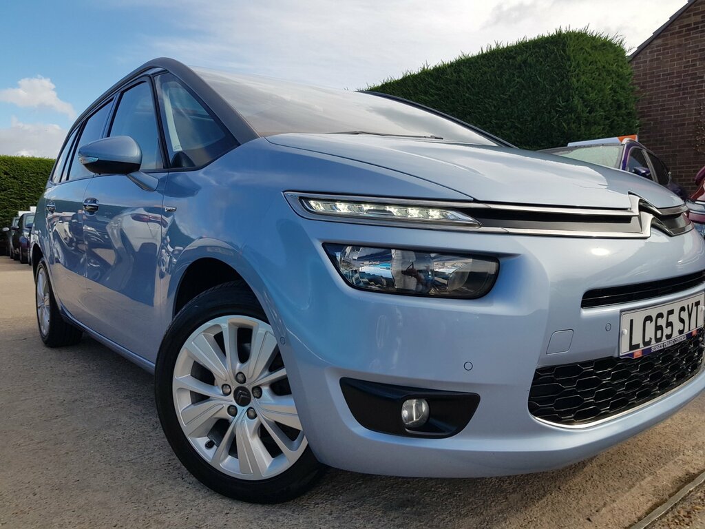 Citroen Grand C4 Picasso 1.6 Bluehdi Exclusive7 Seater - Sat Nav - Pan Roo Blue #3