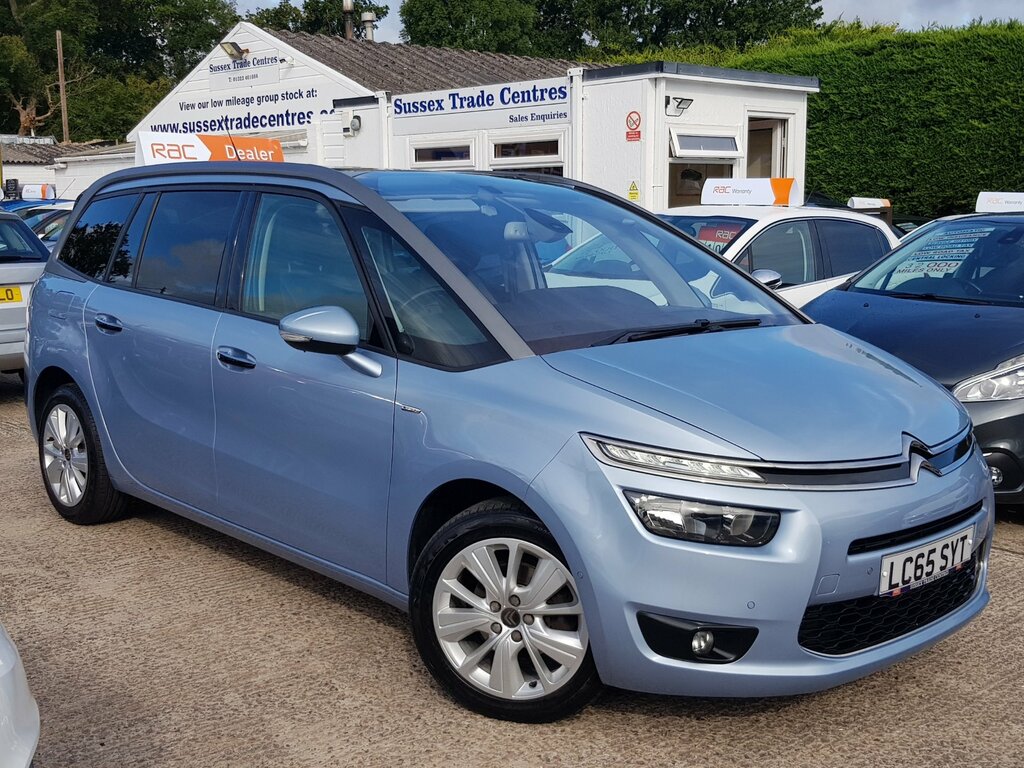 Citroen Grand C4 Picasso 1.6 Bluehdi Exclusive7 Seater - Sat Nav - Pan Roo Blue #2