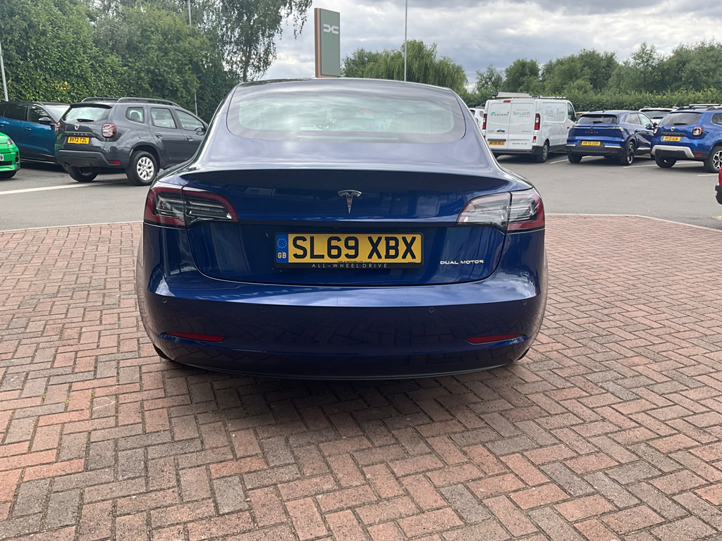 Tesla Model 3 Model 3 Long Range Awd SL69XBX Blue #5