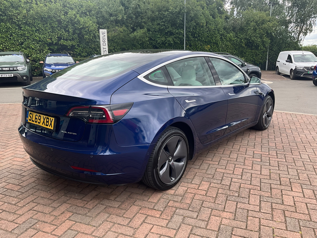 Tesla Model 3 Model 3 Long Range Awd SL69XBX Blue #4