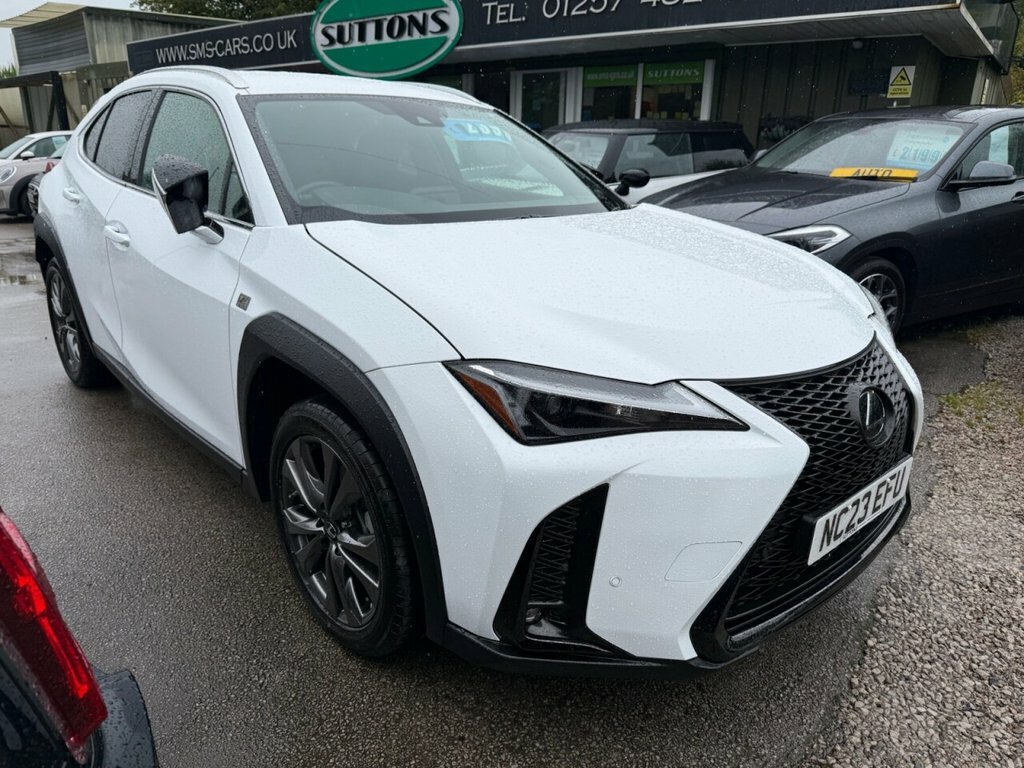 Lexus UX 2L F Sport Design White #2