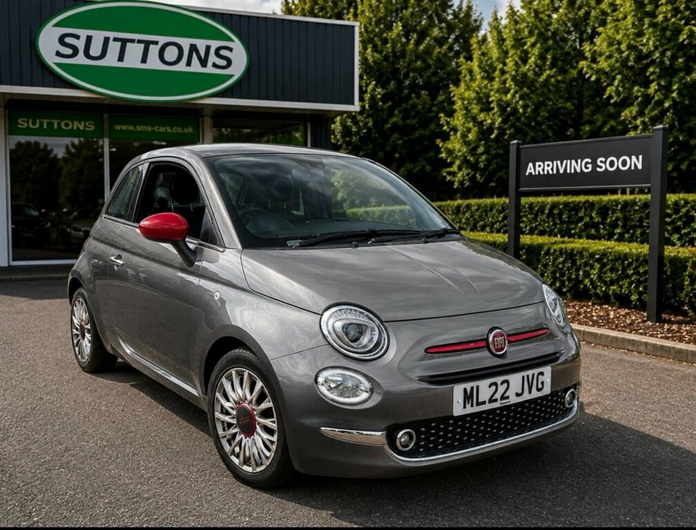 Fiat 500 1L Red ML22JVG Grey