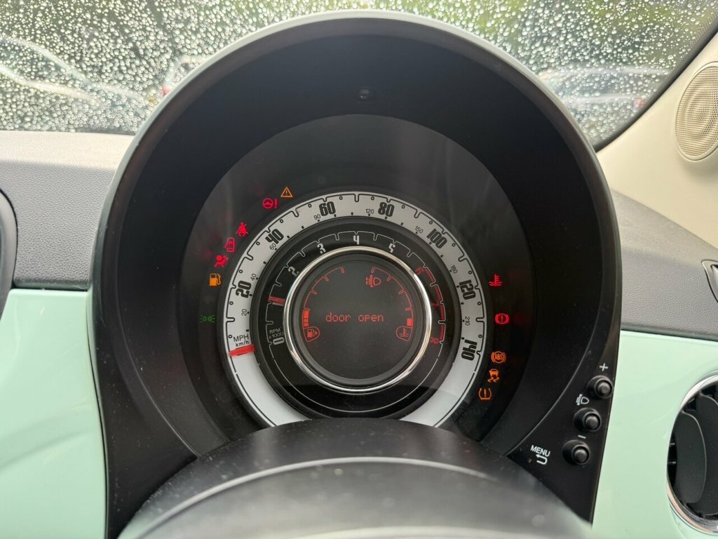 Fiat 500 1.2L Lounge ML67KZU Green #5
