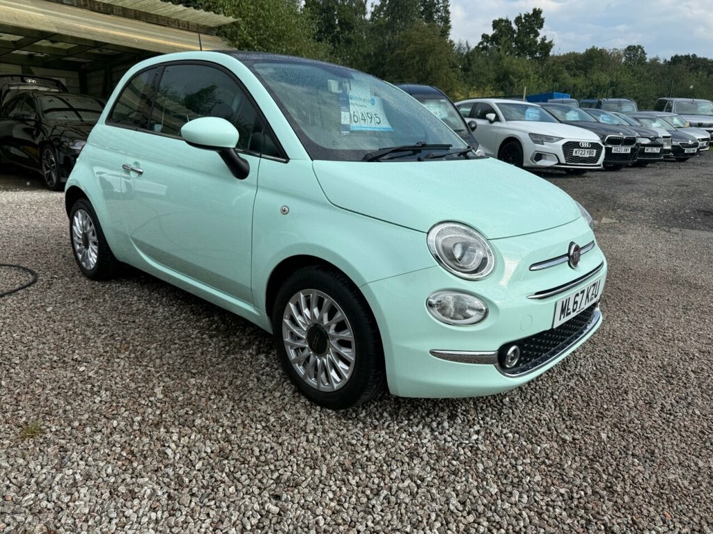 Fiat 500 1.2L Lounge ML67KZU Green #3